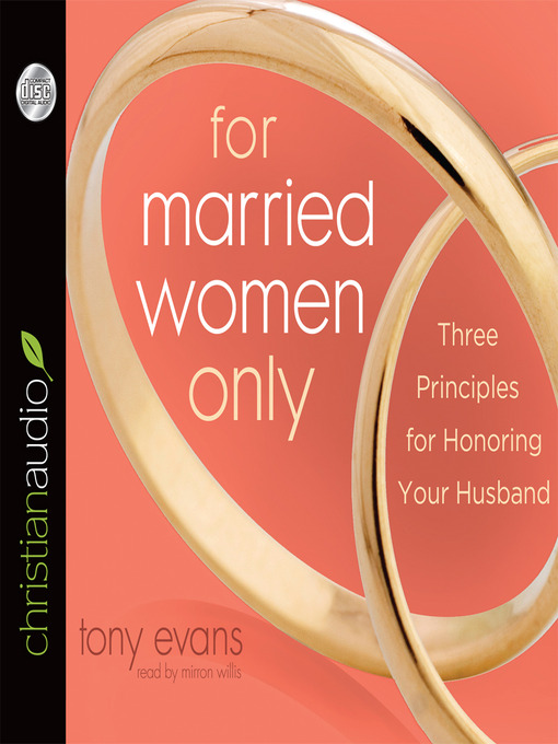 Title details for For Married Women Only by Tony Evans - Available